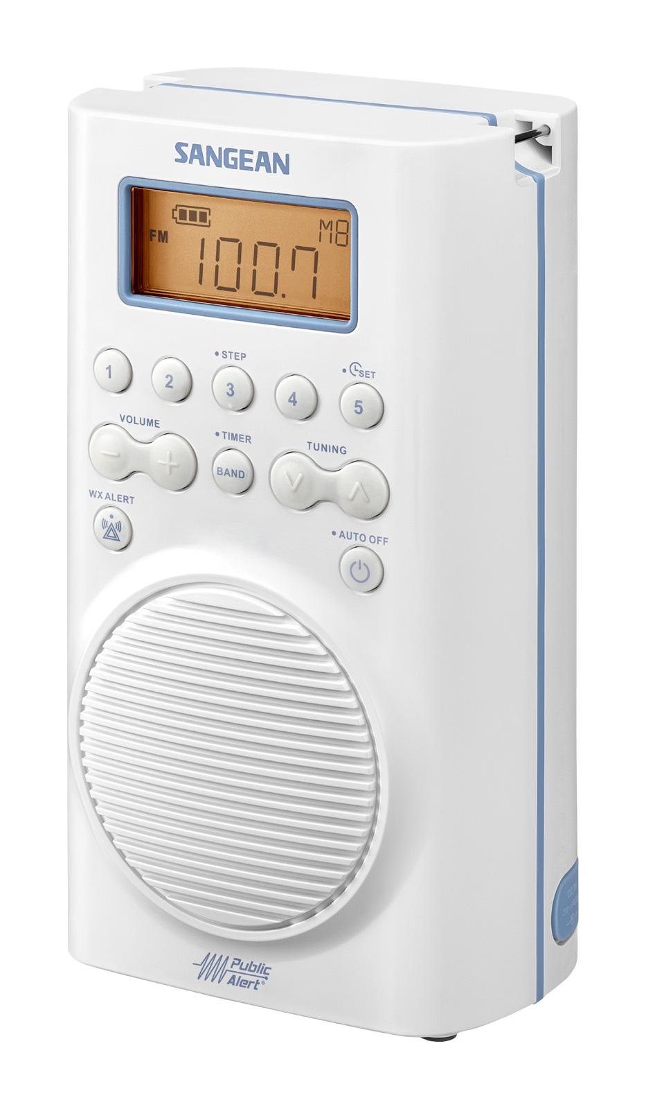 Radio Étanche AM / FM / Météo Alert portative H205 
