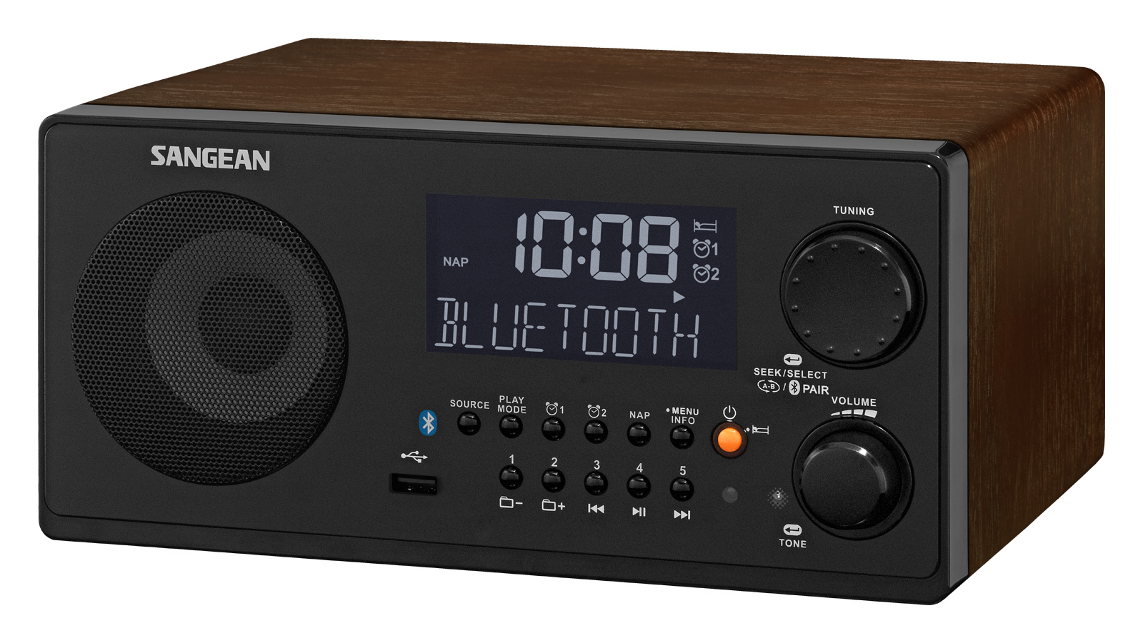 Radio de table AM / FM RBDS avec Bluetooth WR-22