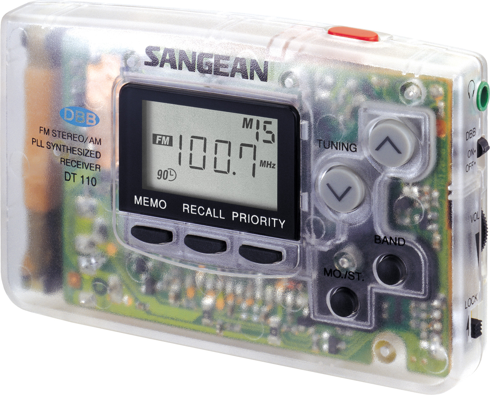 Radio de poche AM / FM - Stéréo PLL DT-110CL