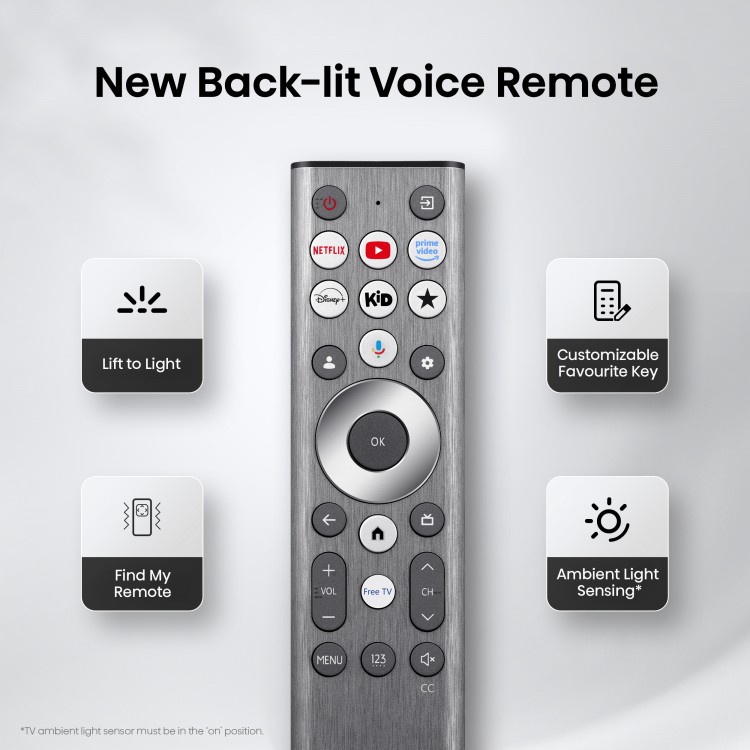 Hisense RGB MiniLED AI TV 180Hz - Google TV