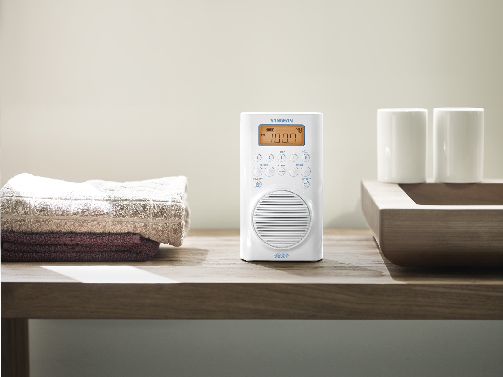 Radio Étanche AM / FM / Météo Alert portative H205 