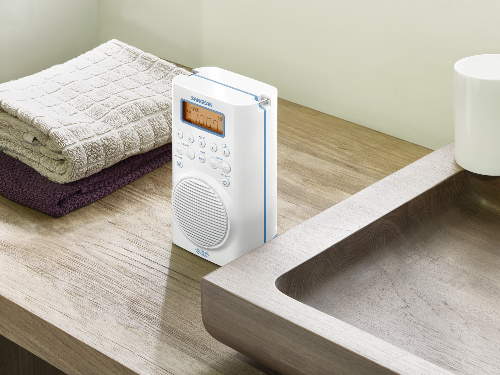 Radio Étanche AM / FM / Météo Alert portative H205 