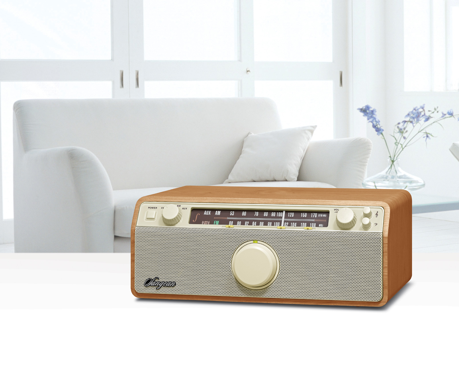 Radio de table 2.1 AM / FM Analog WR-12