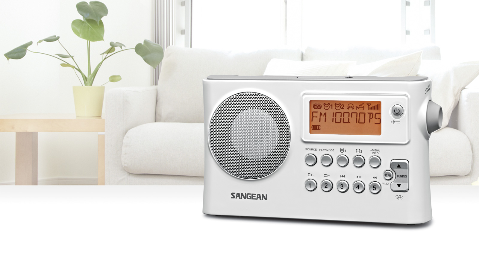 Radio portable AM / FM - RBDS / USB PR-D14
