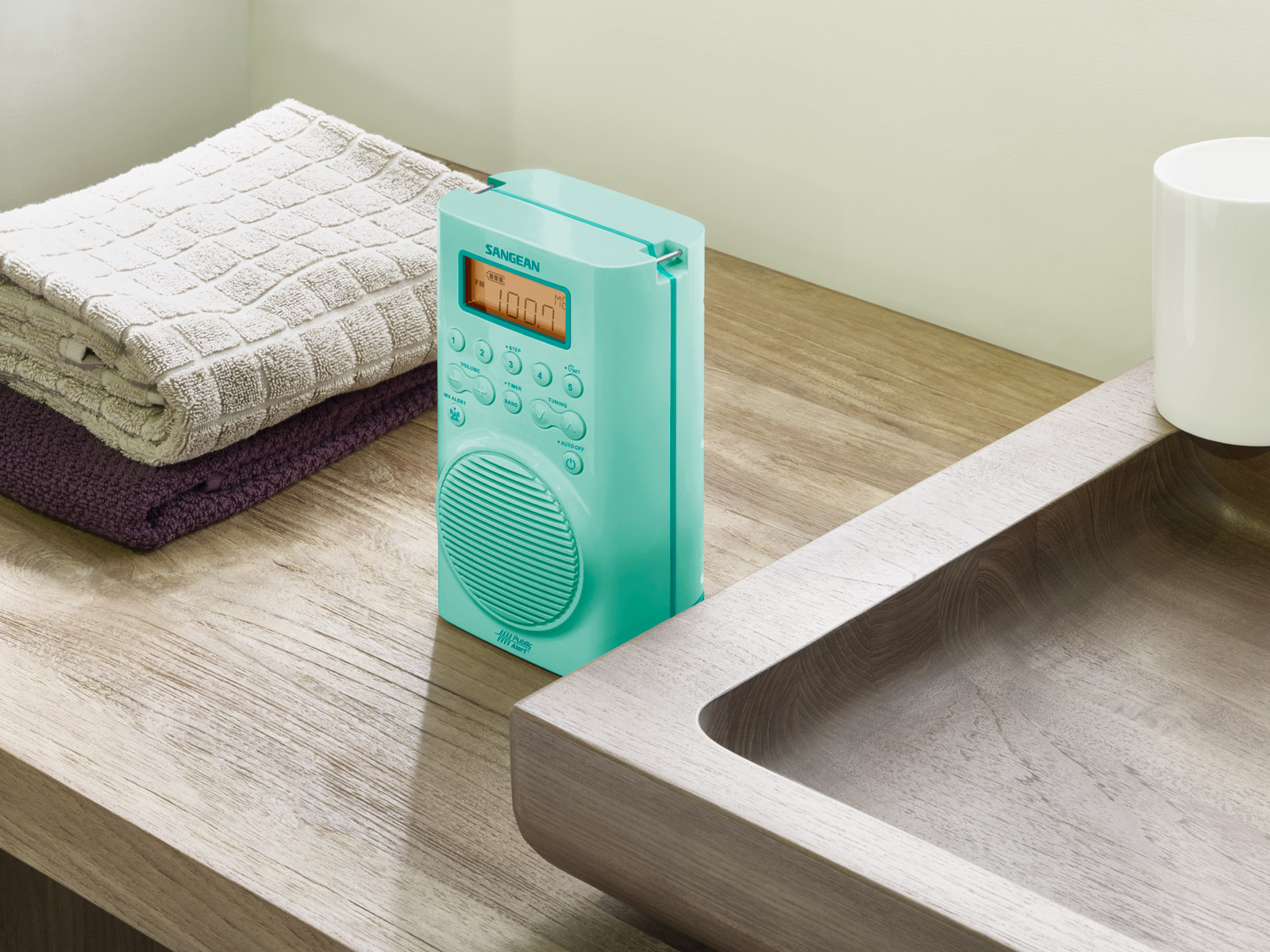 Radio Étanche AM / FM / Météo Alert portative H205 