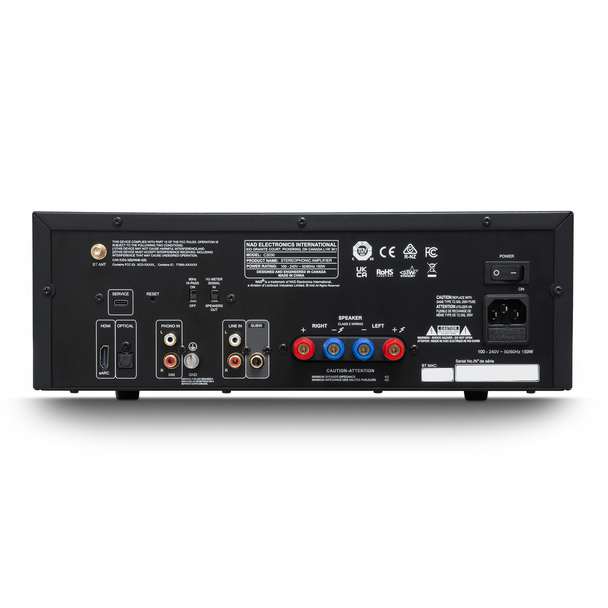C 3030 - AMPLIFICATEUR INTÉGRÉ STÉRÉO 