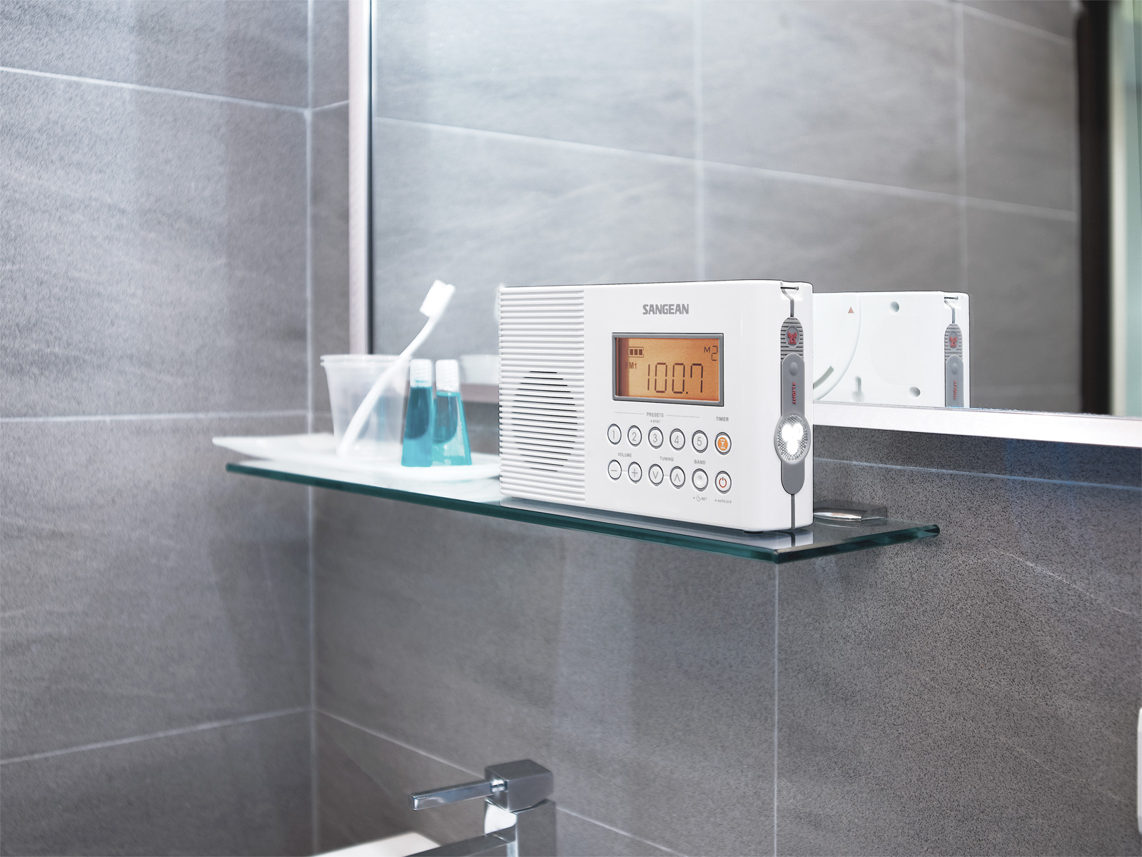 Radio Étanche AM / FM / Météo Alerte Portative H201