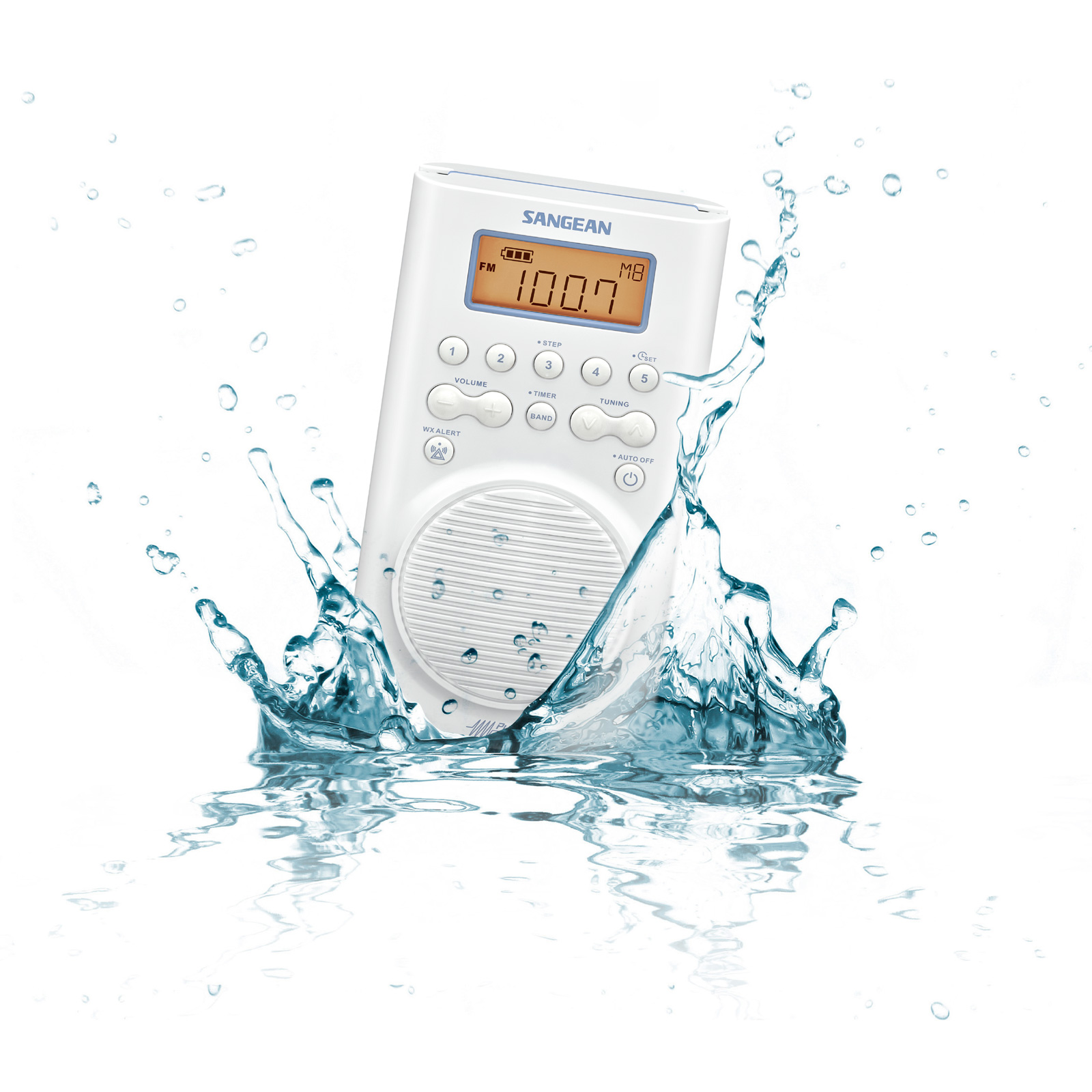 Radio Étanche AM / FM / Météo Alert portative H205 