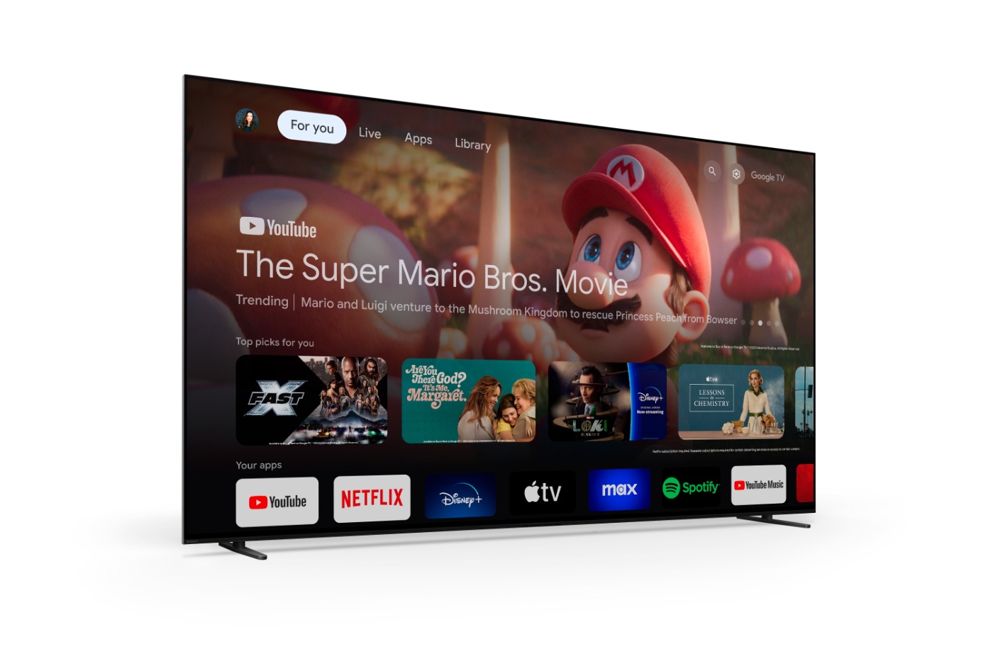 Téléviseur Sony BRAVIA 8 OLED 4K HDR Google TV
