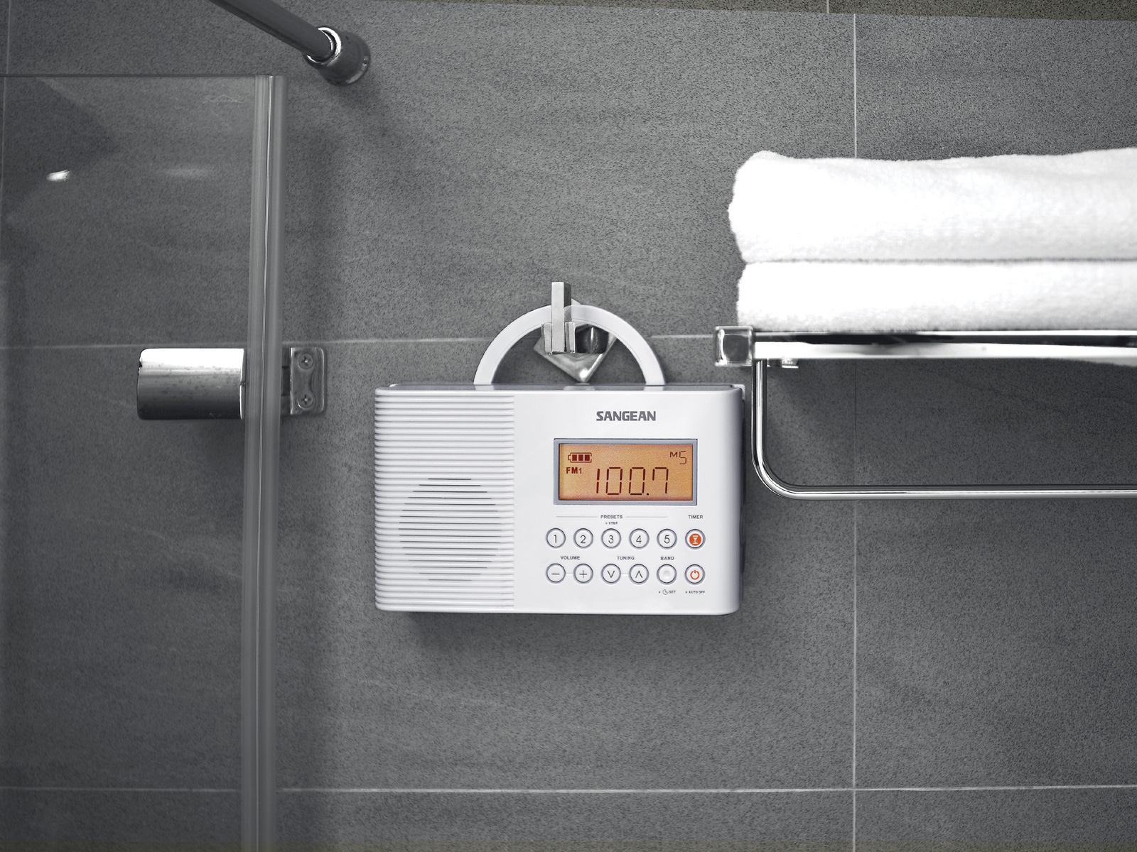 Radio Étanche AM / FM / Météo Alerte Portative H201